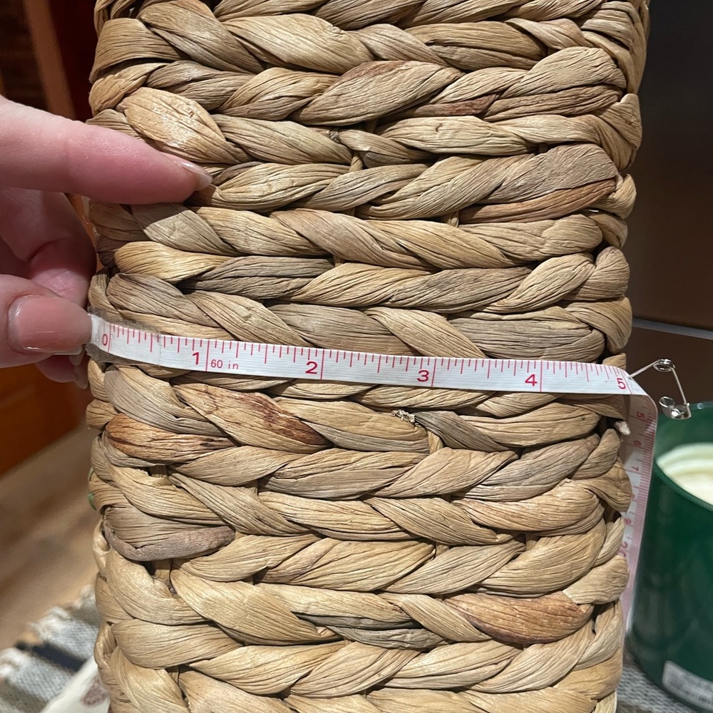 Straw Studios palm leaves purse - Picture 10 of 11
